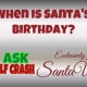 When is Santa's Birthday