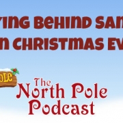 Flying Behind Santa on Christmas Eve