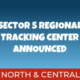 Regional Tracking Center for Sector 5