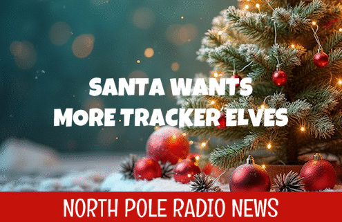 Santa Wants More Tracker Elves