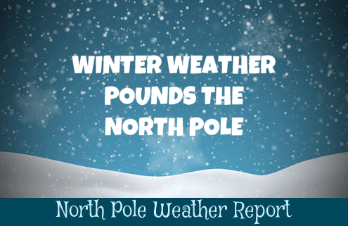 Winter Weather Slams the North Pole