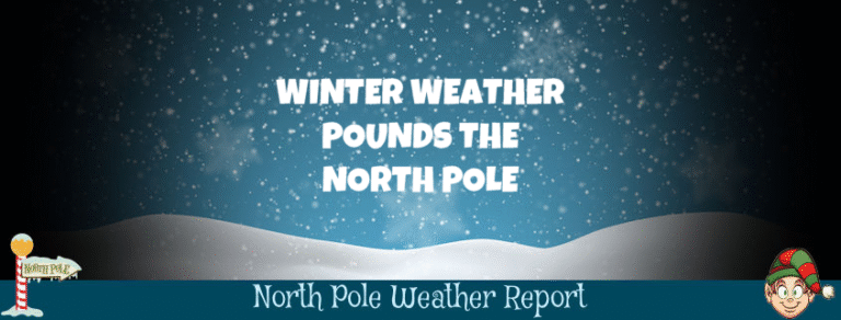 Winter Weather Slams the North Pole
