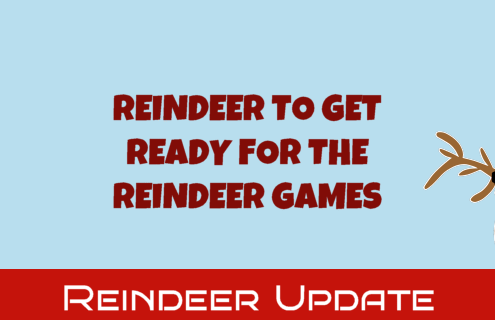 Reindeer to Get Ready for the Reindeer Games