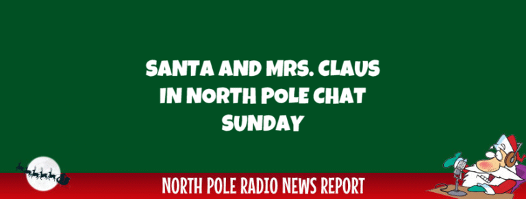 Santa in North Pole Chat