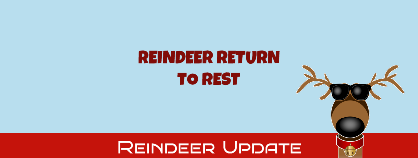 Reindeer Return to Rest