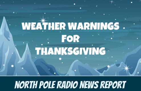 Weather Warnings for Thanksgiving