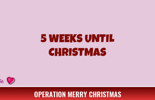 5 Weeks Until Christmas