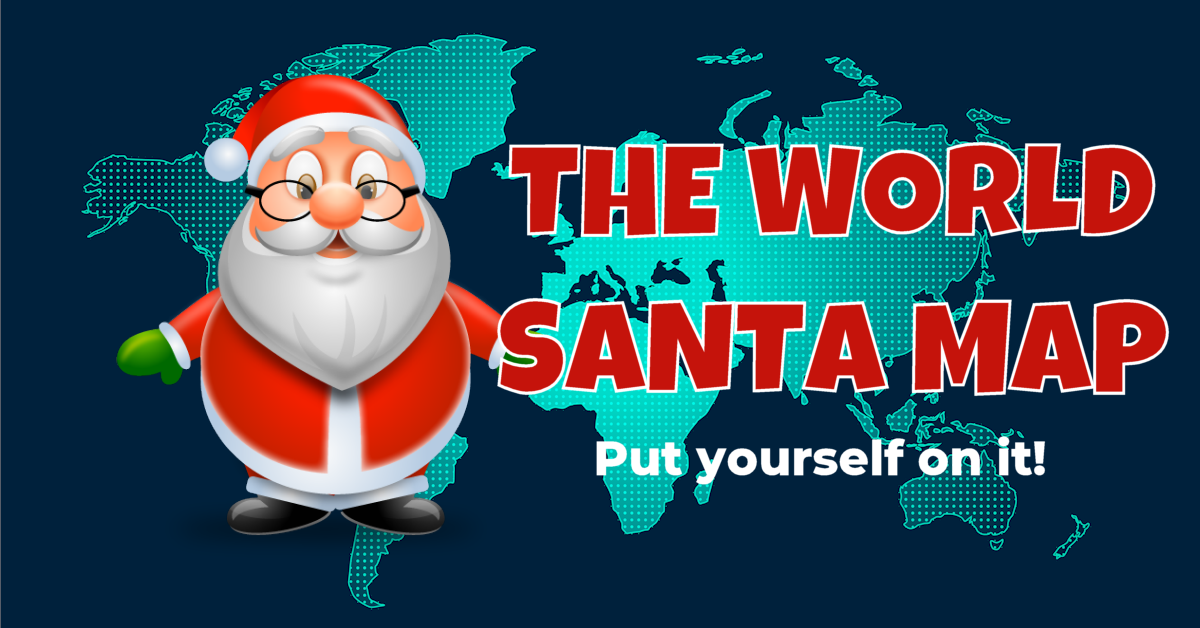 The World Santa Map