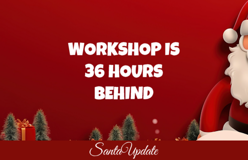 Workshop is 36 Hours Behind