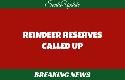 Reindeer Reserves Called Up