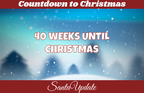 40 Weeks until Christmas