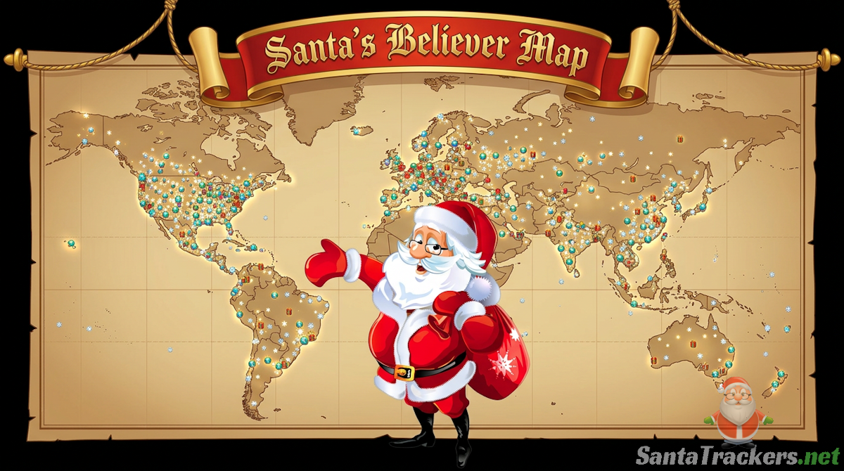Santa's Believer Map