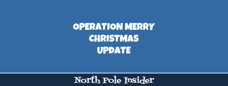 Operation Merry Christmas Update