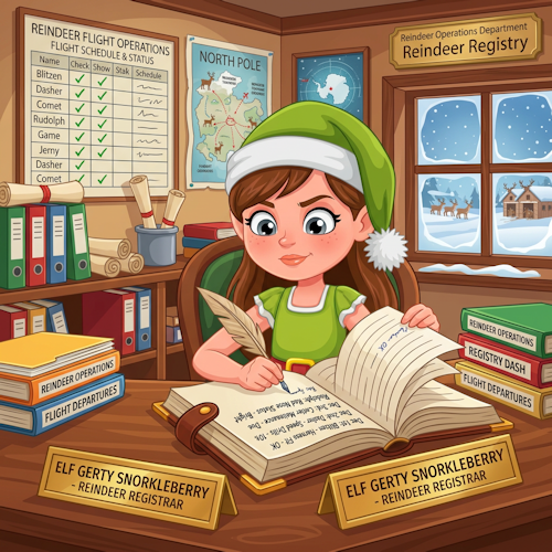 Elf Gerty Snorckleberry