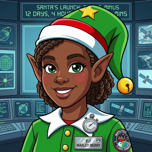 Elf Marley Merry