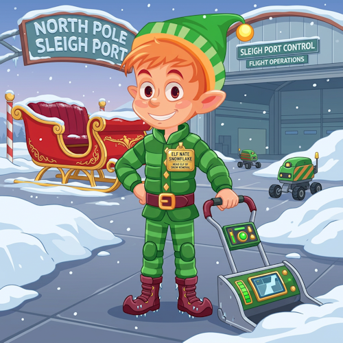 Elf Nate Snowflake