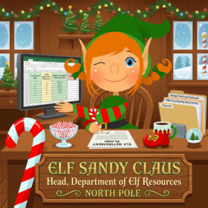 Elf Sandy Claus
