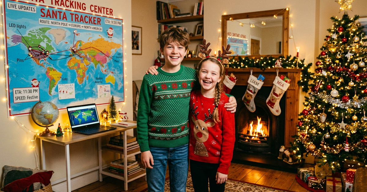 Tracking Santa as a Family