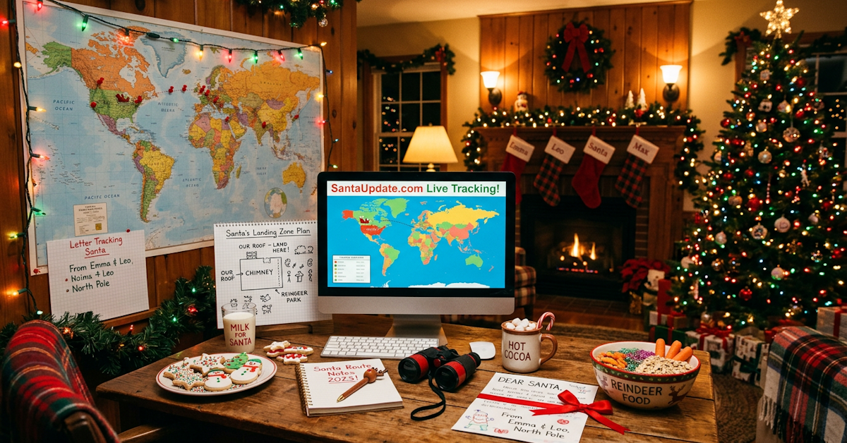 Home Santa Tracking Center
